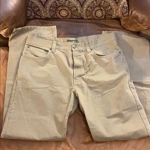 Eddie Bauer green khakis size 36x34 good shape